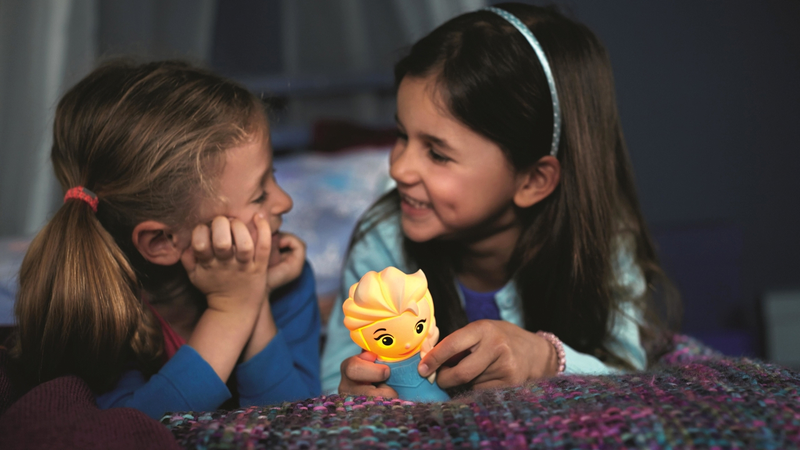 Illustration for article titled Philips' New Lights Are Glowing Versions Of Elsa, Olaf, and Spider-Man